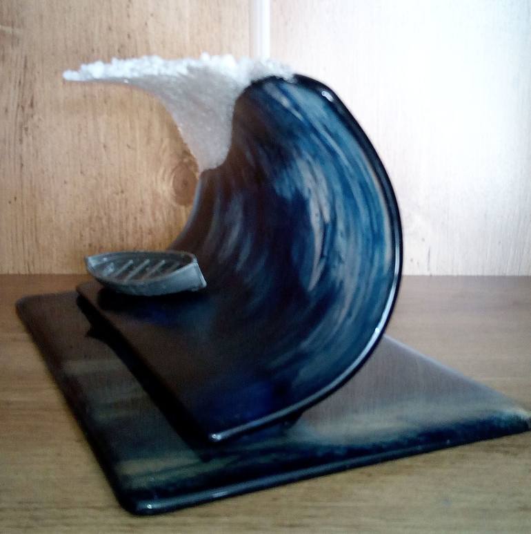 Original Abstract Seascape Sculpture by paul mc garrie