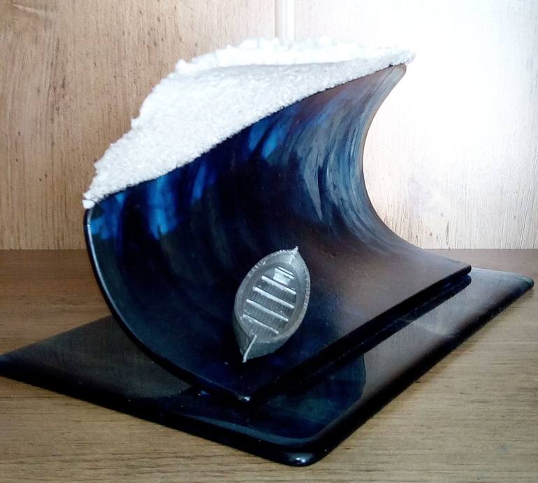 Original Abstract Seascape Sculpture by paul mc garrie