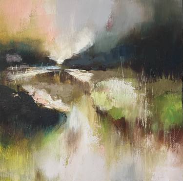 Original Abstract Landscape Paintings by Belinda Reynell