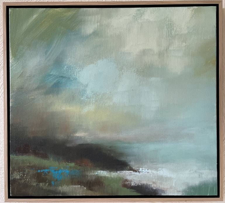 Original Abstract Seascape Painting by Belinda Reynell