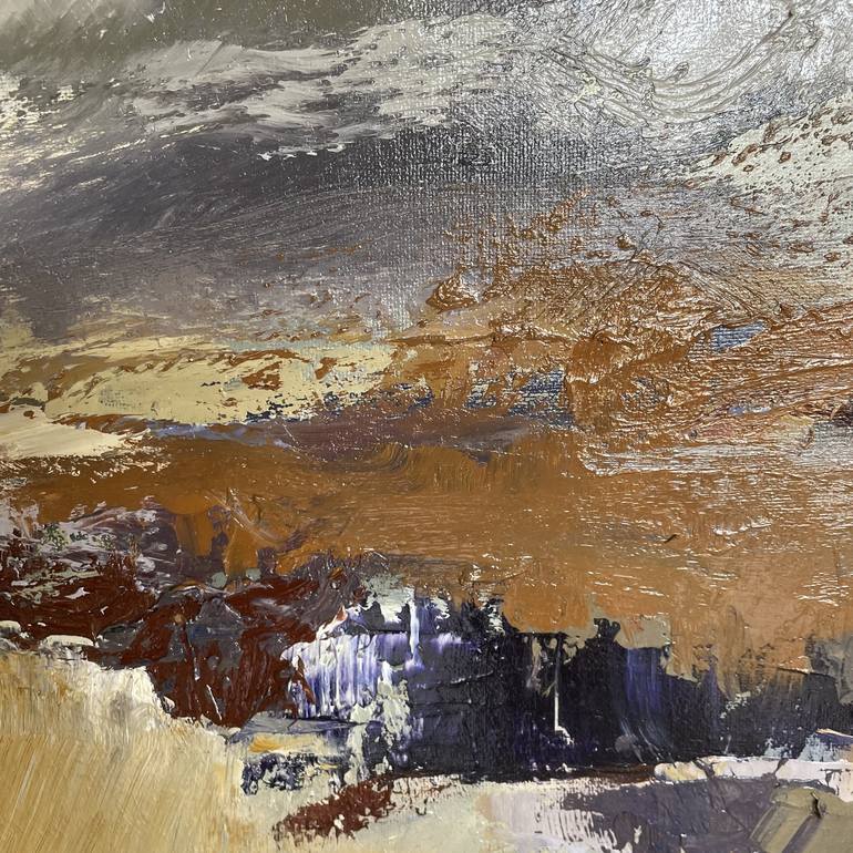 Original Abstract Landscape Painting by Belinda Reynell