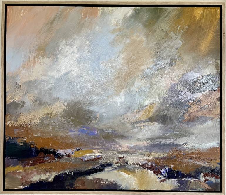 Original Abstract Landscape Painting by Belinda Reynell