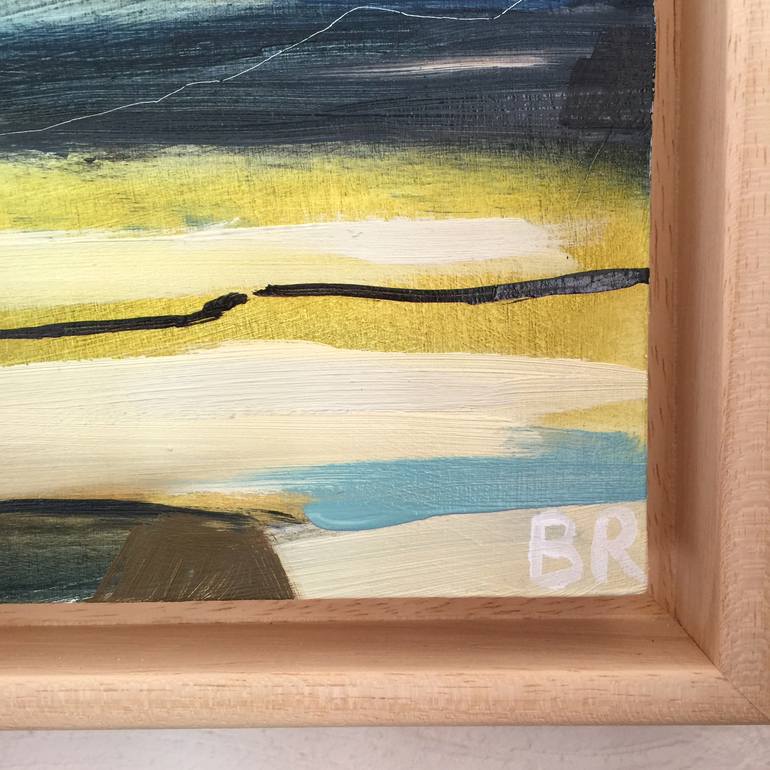 Original Abstract Seascape Painting by Belinda Reynell