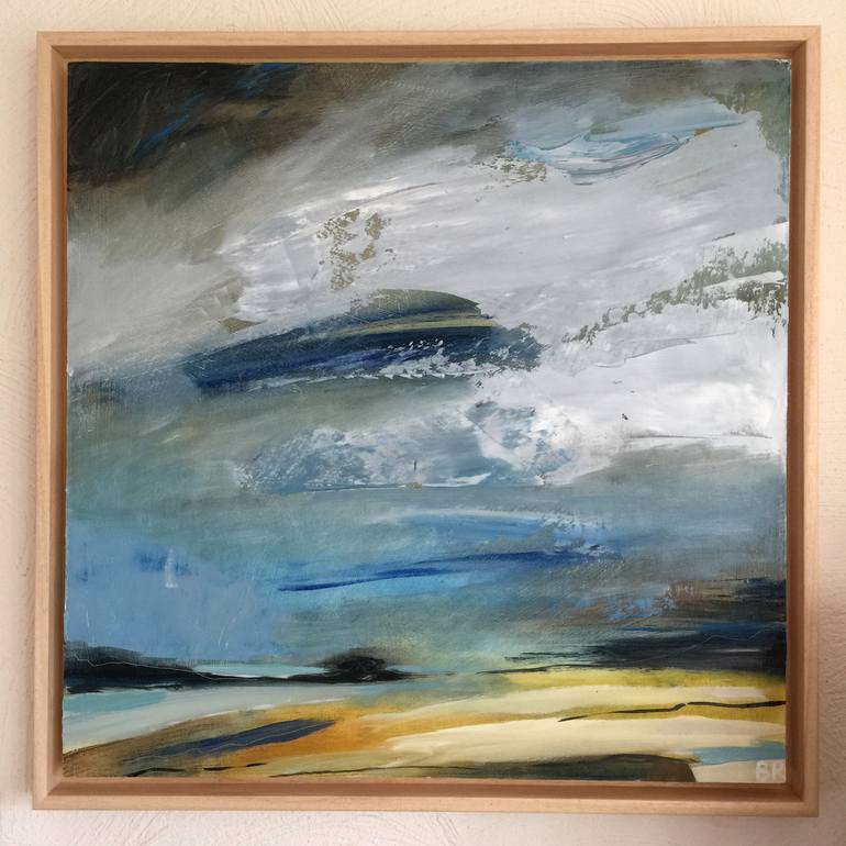 Original Abstract Seascape Painting by Belinda Reynell