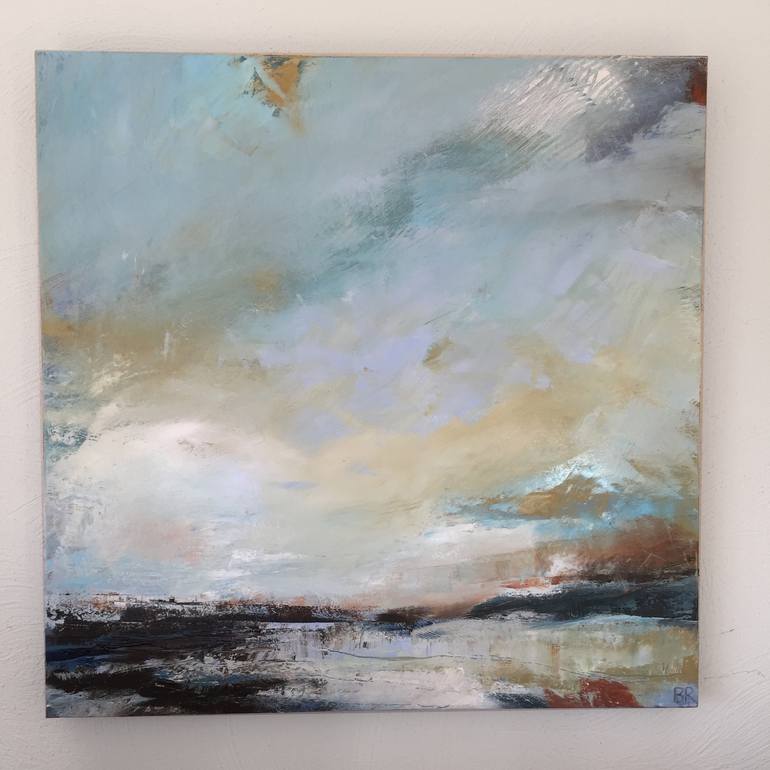 Original Abstract Landscape Painting by Belinda Reynell