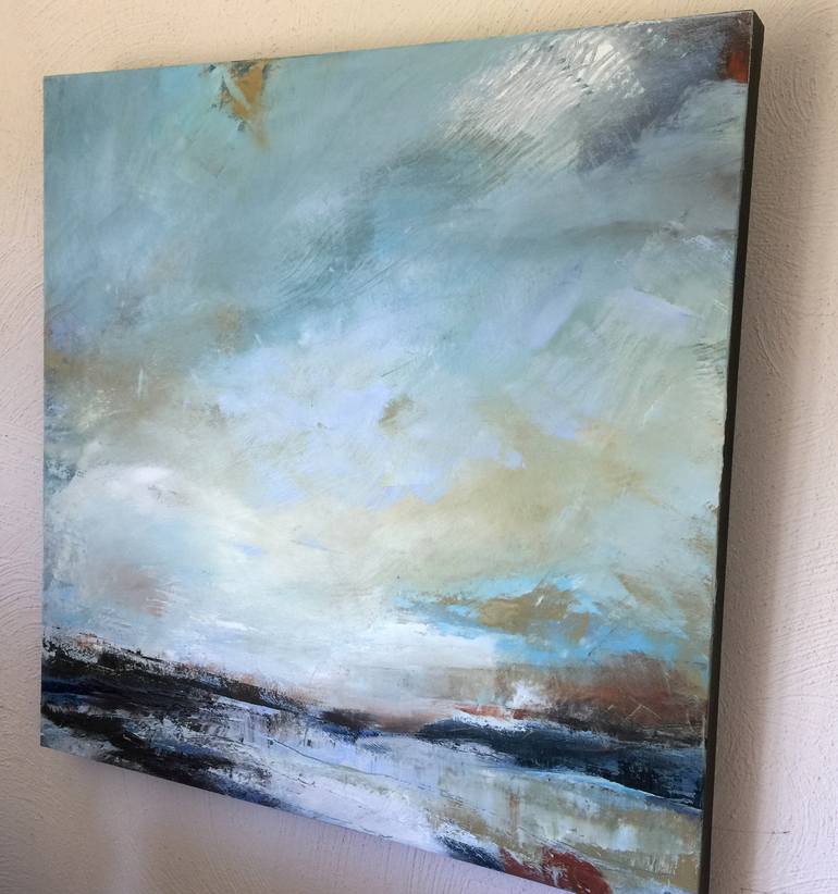 Original Abstract Landscape Painting by Belinda Reynell