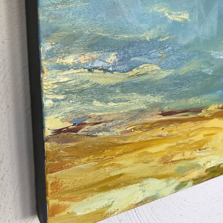 Original Abstract Expressionism Landscape Painting by Belinda Reynell