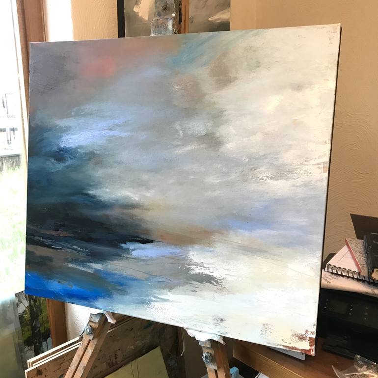 Original Abstract Seascape Painting by Belinda Reynell