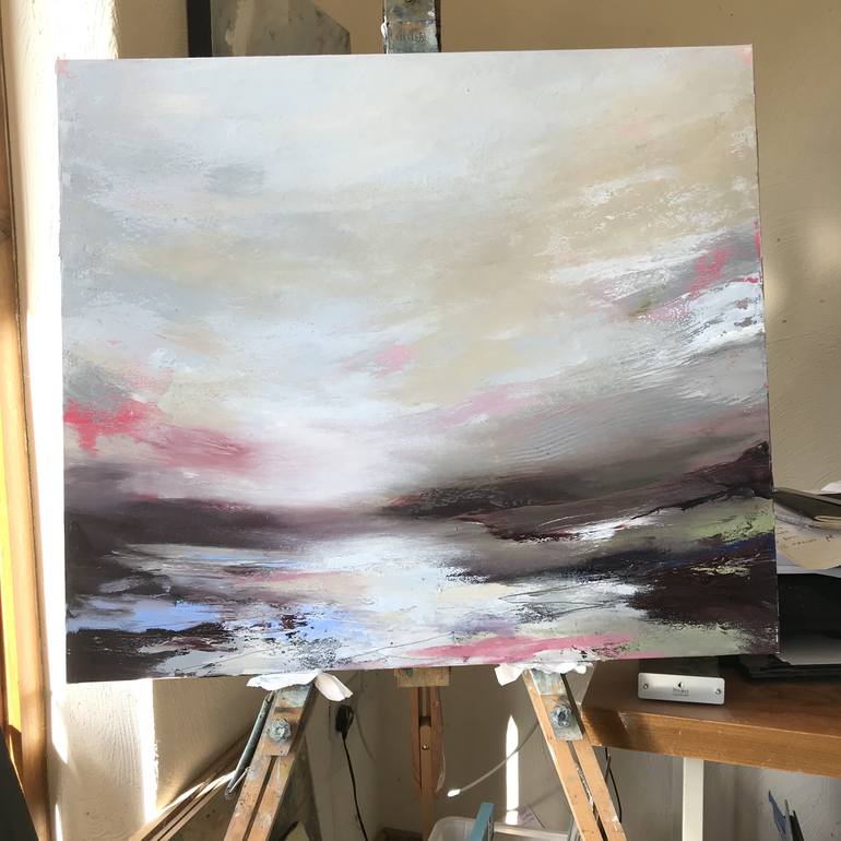 Original Abstract Landscape Painting by Belinda Reynell