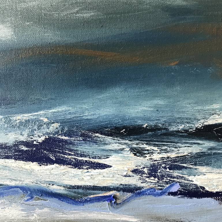 Original Abstract Seascape Painting by Belinda Reynell