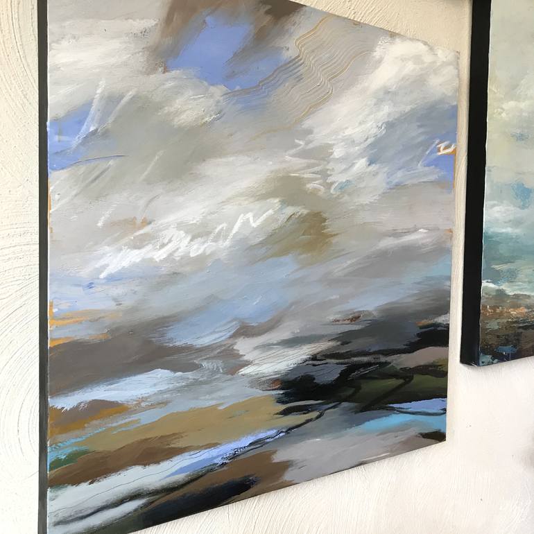 Original Abstract Landscape Painting by Belinda Reynell