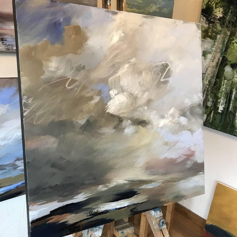 Original Abstract Landscape Painting by Belinda Reynell