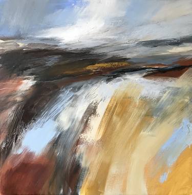 Original Abstract Landscape Paintings by Belinda Reynell