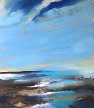 Original Abstract Seascape Paintings by Belinda Reynell