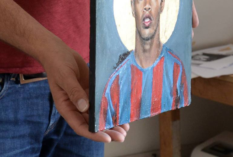 Original Realism People Painting by David Diehl
