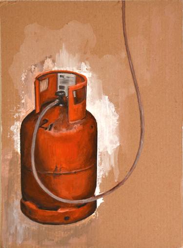 Original Documentary Still Life Painting by David Diehl