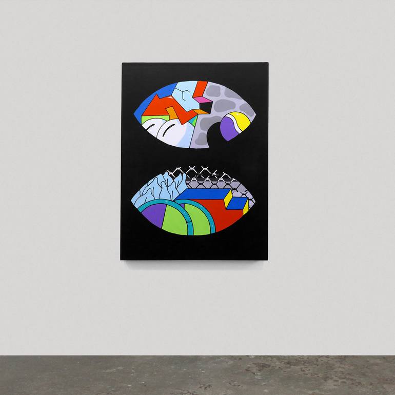 Original Illustration Abstract Painting by Darren John