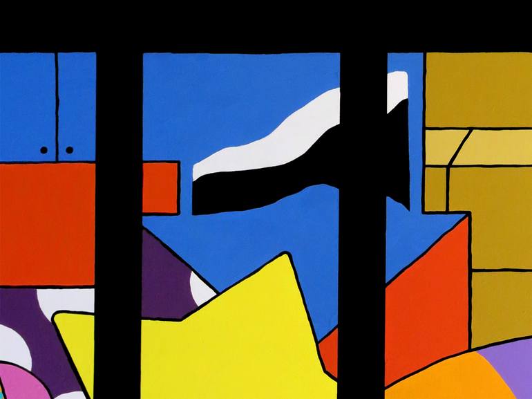 Original Illustration Abstract Painting by Darren John