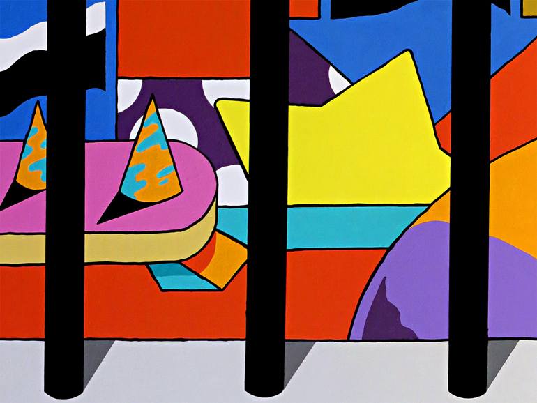 Original Illustration Abstract Painting by Darren John