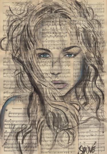 Missing You Drawing By Jason Sauve Saatchi Art