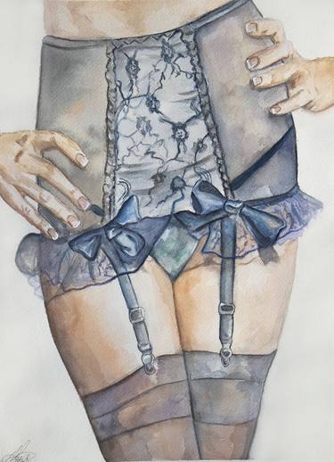 Print of Figurative Fashion Paintings by Jason Sauve