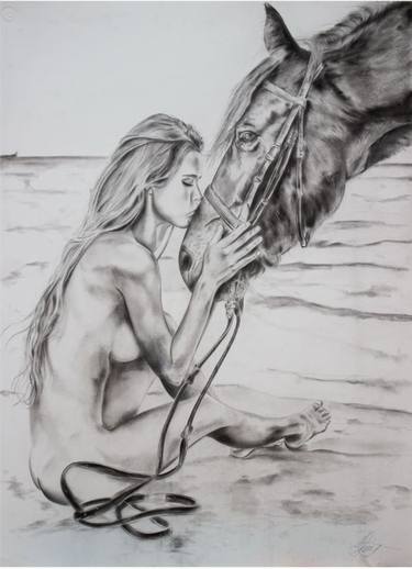Original Horse Drawings by Jason Sauve