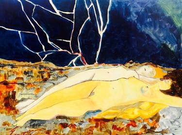 Original Nude Painting by Zaneta Pernicova