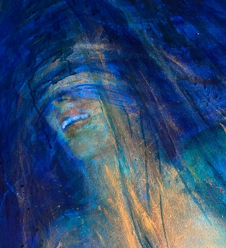 Original Abstract Fantasy Painting by Billy Shannon