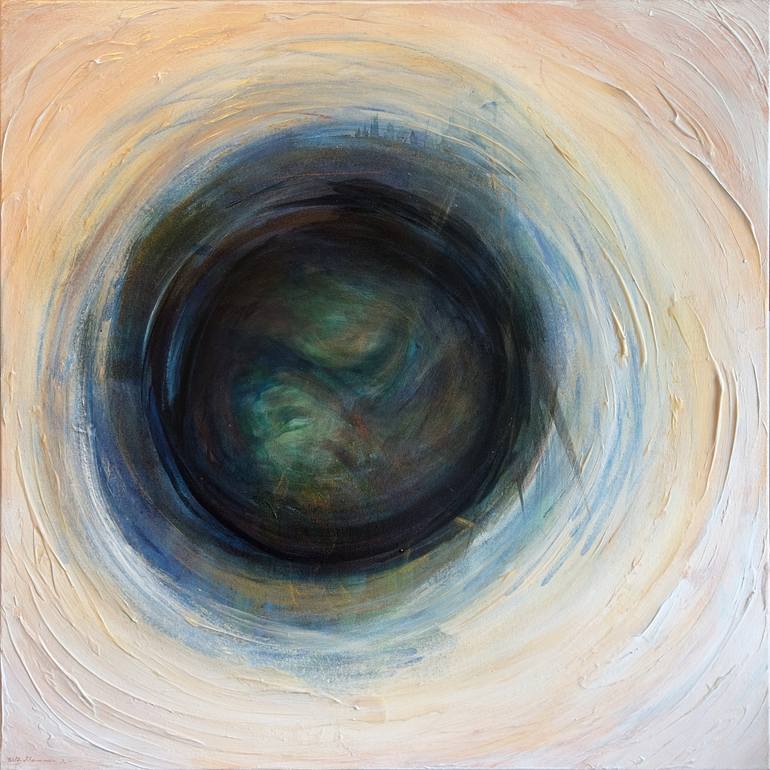 Original Abstract Outer Space Paintings by Billy Shannon