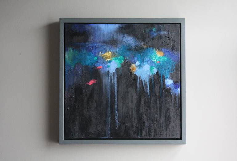 Original Abstract Expressionism Abstract Painting by Abigail Bowen