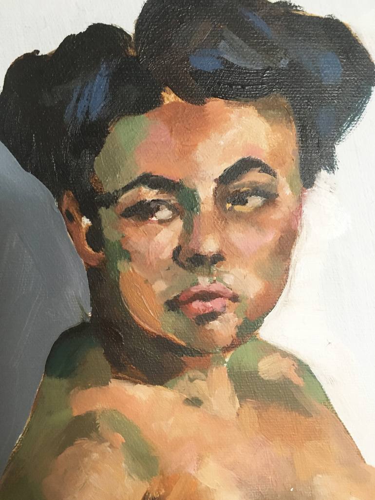 Original Nude Painting by Abigail Bowen