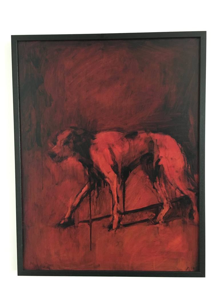 Original Figurative Animal Painting by Abigail Bowen