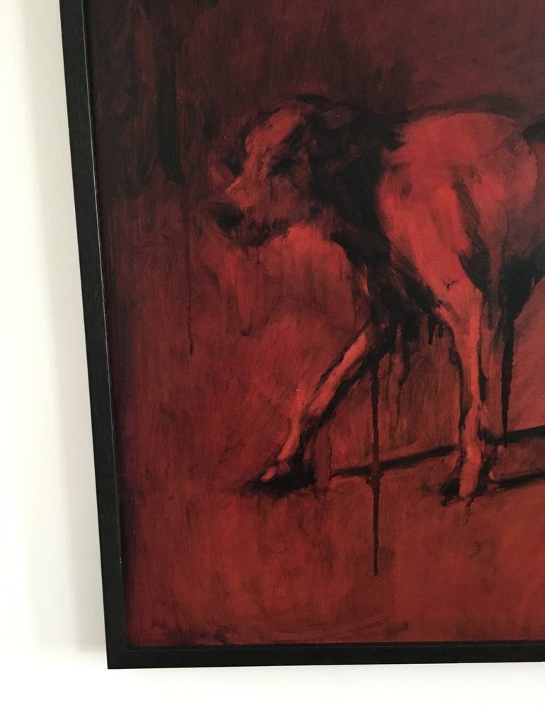 Original Figurative Animal Painting by Abigail Bowen