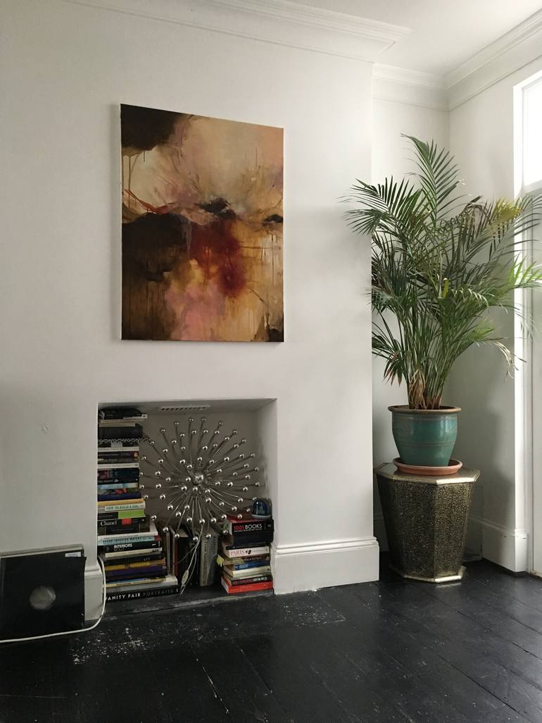 Original Abstract Botanic Painting by Abigail Bowen