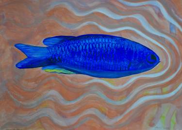 Print of Fish Paintings by Helena Kaori Maeda