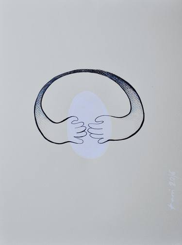 Original Minimalism Fantasy Drawings by Helena Kaori Maeda