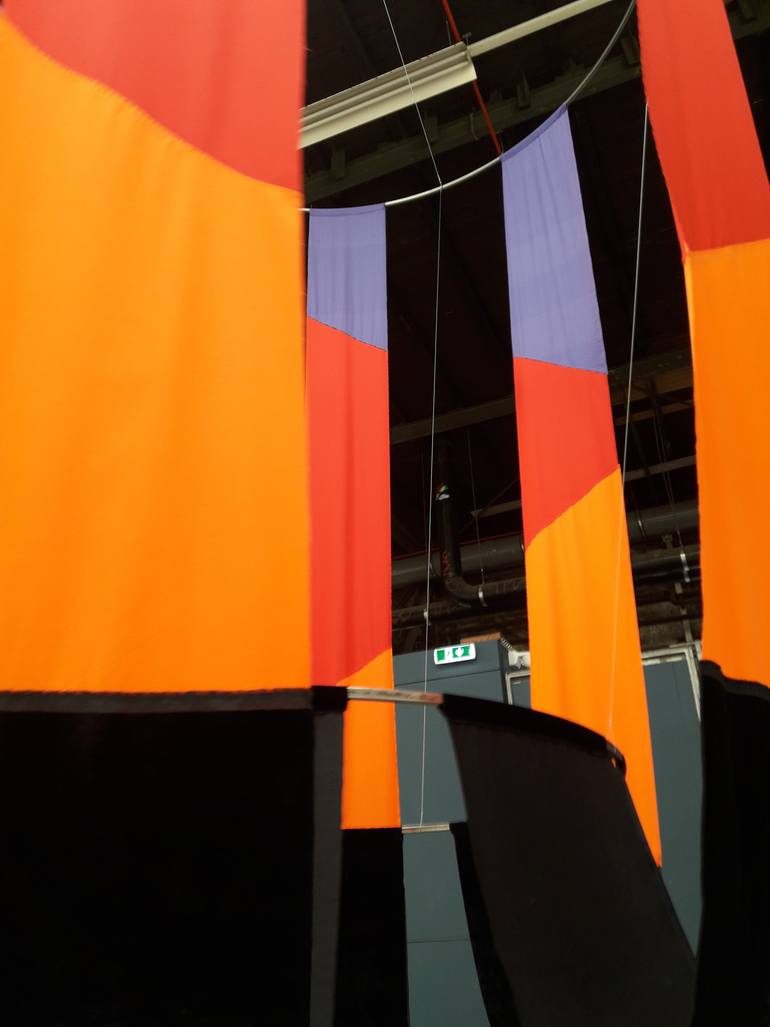 Original Abstract Installation by Helena Kaori Maeda