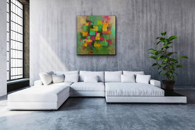 Original Abstract Painting by Kalpana Soanes