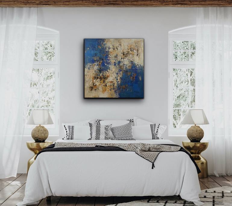 Original Conceptual Abstract Painting by Kalpana Soanes