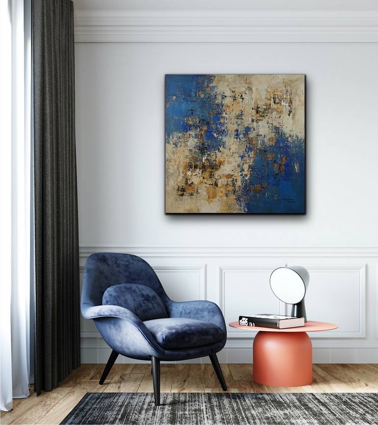 Original Conceptual Abstract Painting by Kalpana Soanes