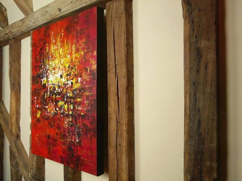 Original Modern Abstract Painting by Kalpana Soanes