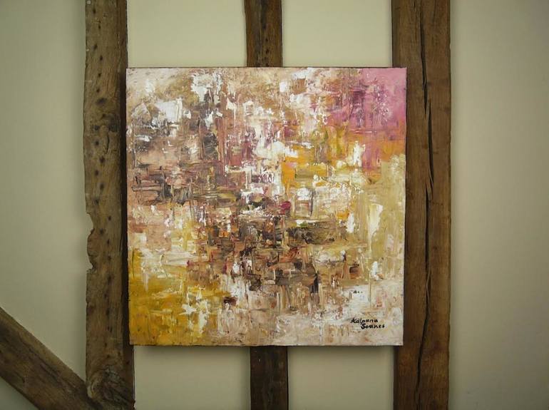 Original Modern Abstract Painting by Kalpana Soanes