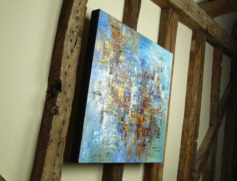 Original Fine Art Abstract Painting by Kalpana Soanes