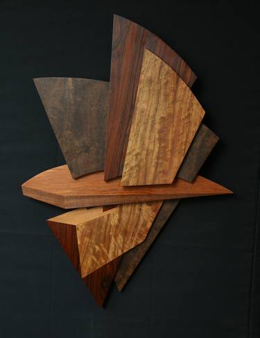 Original Abstract Geometric Sculpture by David Stevens