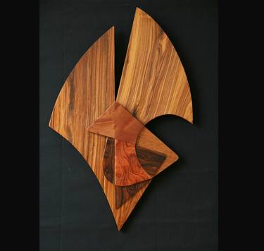 Original Abstract Geometric Sculpture by David Stevens