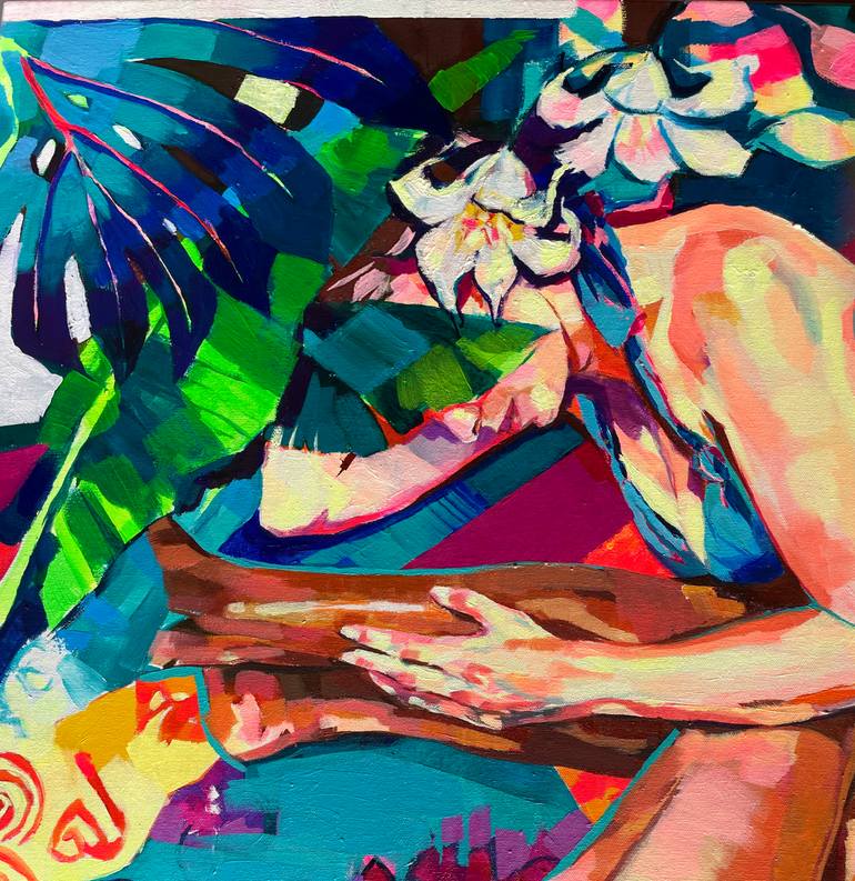 Original Contemporary Body Painting by Joanna Pilarczyk