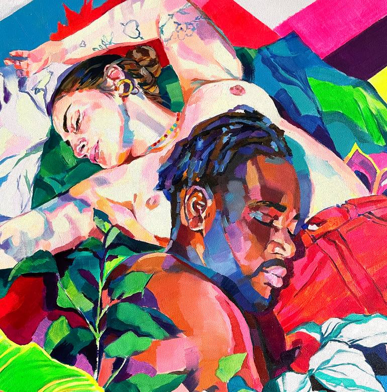 Original Contemporary Body Painting by Joanna Pilarczyk