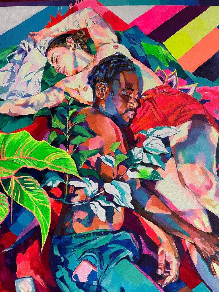 Original Contemporary Body Painting by Joanna Pilarczyk