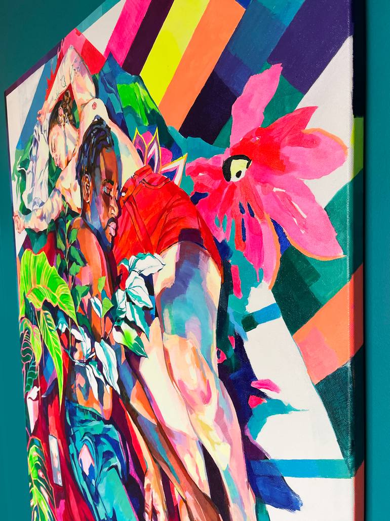 Original Contemporary Body Painting by Joanna Pilarczyk