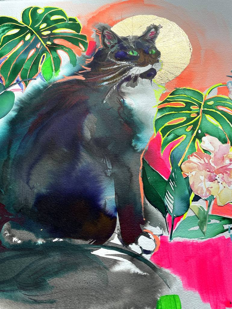 Original Contemporary Animal Painting by Joanna Pilarczyk